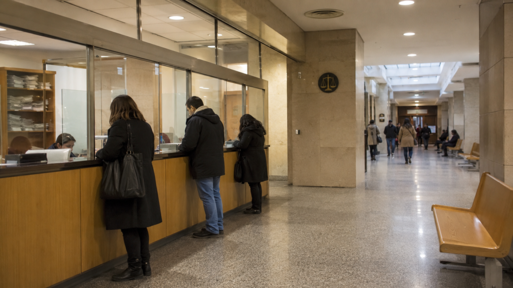 Oficina judicial para entender que es Auxilio Judicial