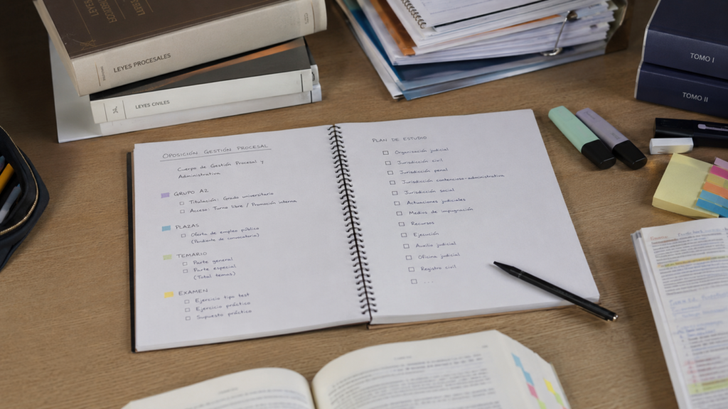 Resumen de Gestion Procesal con requisitos plazas temario y examen